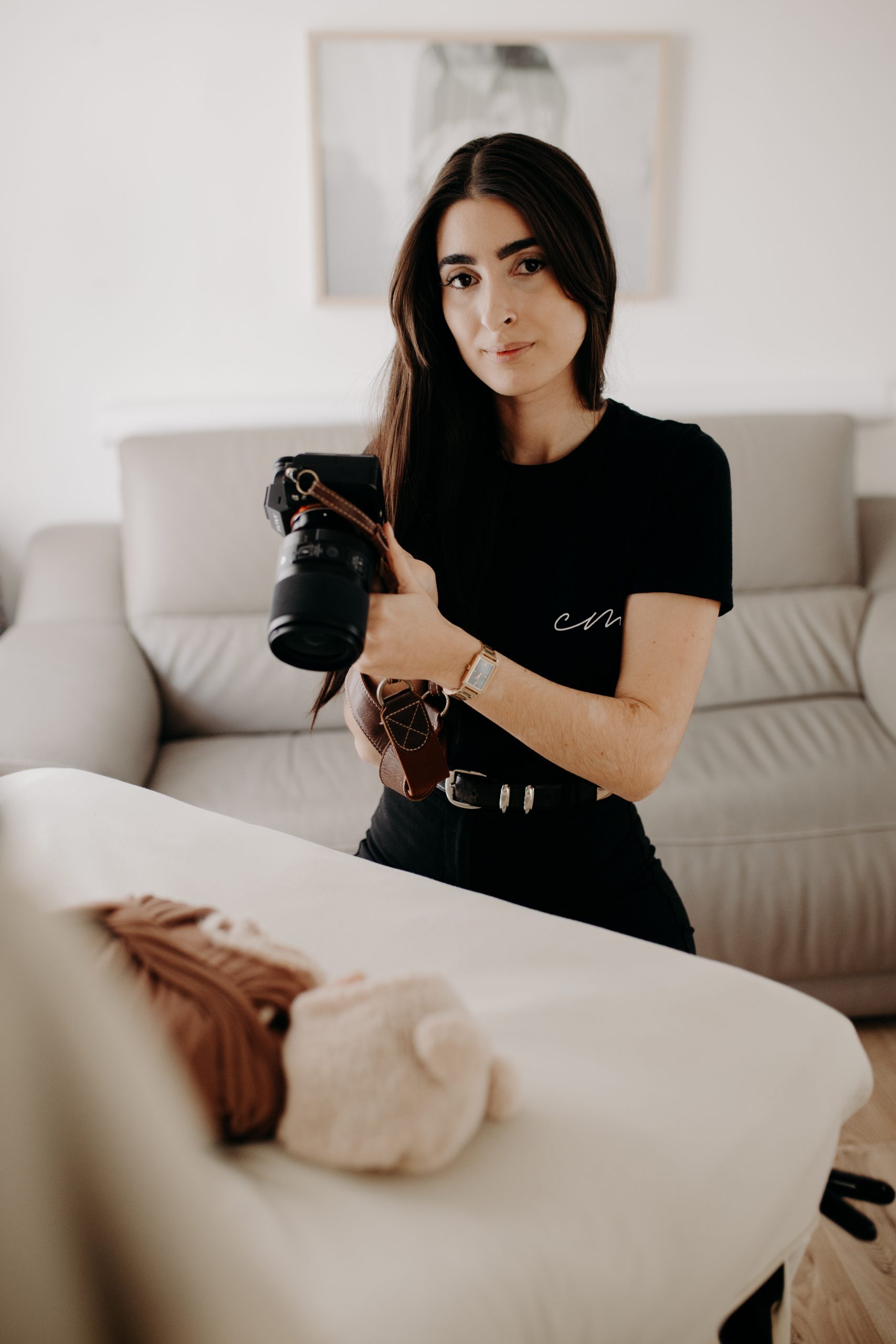 Chloé Moral en séance photo