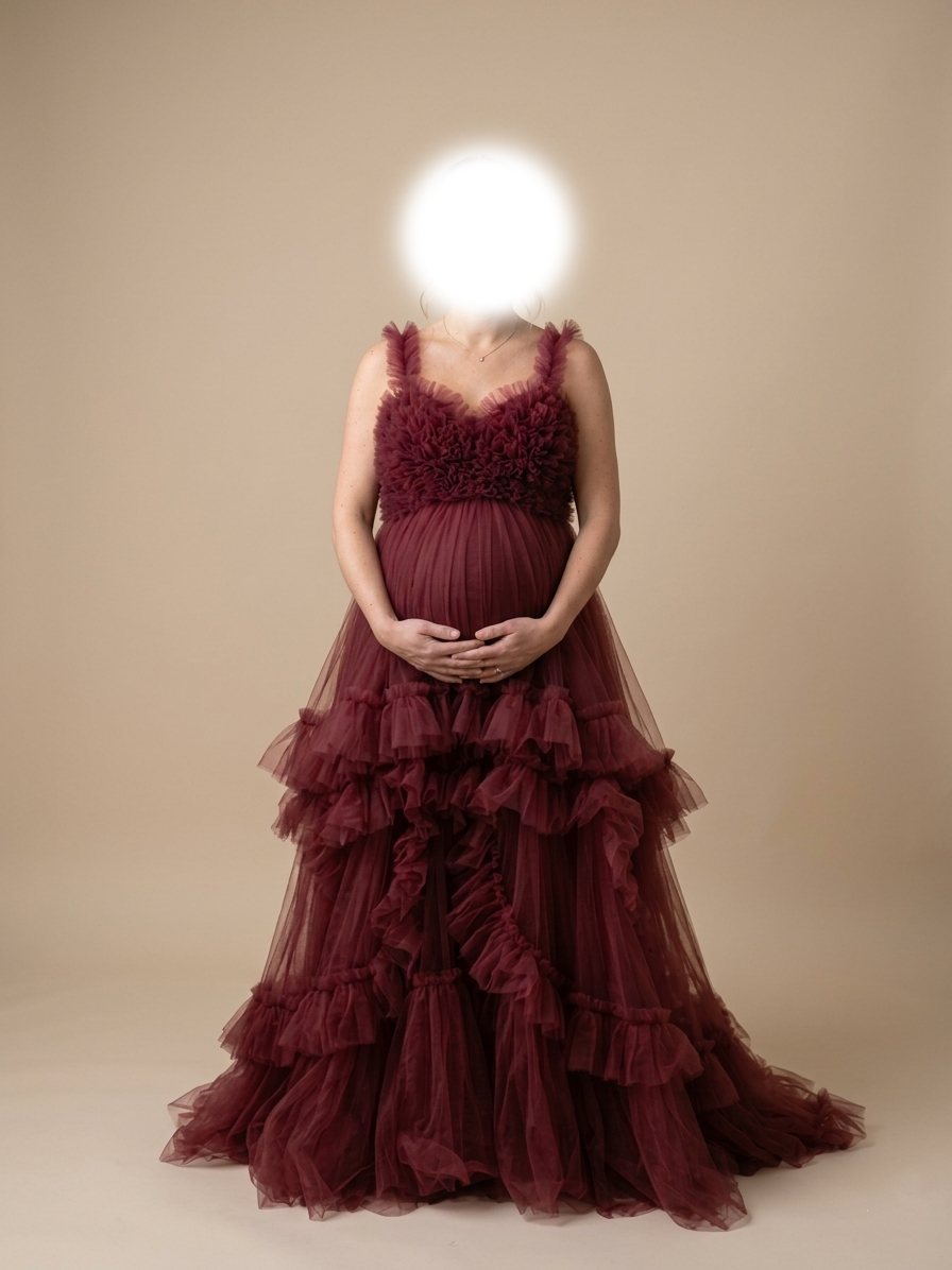 Froufrou rouge bordeaux